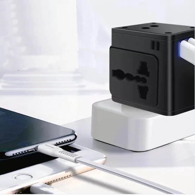 Earldom ES LC10 Universal Travel Adapter With Dual Usb Charging Ports view 4