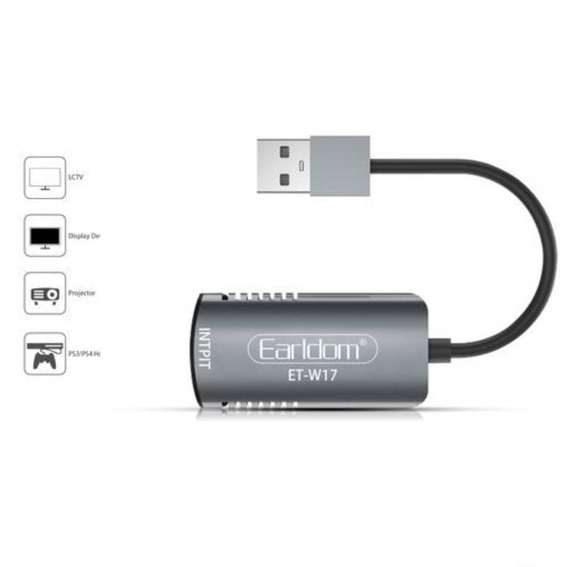 Earldom ET W17 USB To HDMI 3.0 Cable view 2
