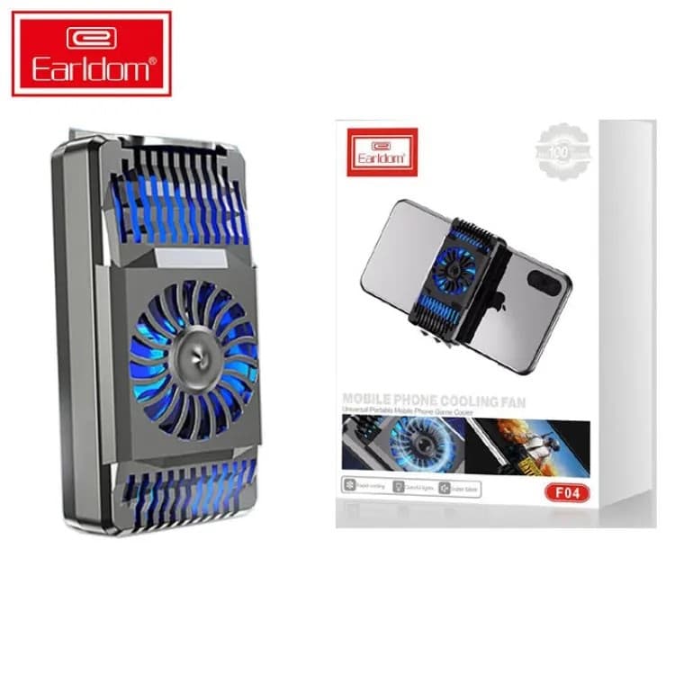 Earldom F04 Mobile Phone Gaming Cooling Fan Cooler view 2