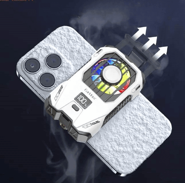 Earldom F15 2500mAh Rechargeable Back Clip Mobile Phone Cooler view 1