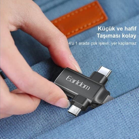 Earldom OT80 3 In 1 OTG Converter view 5
