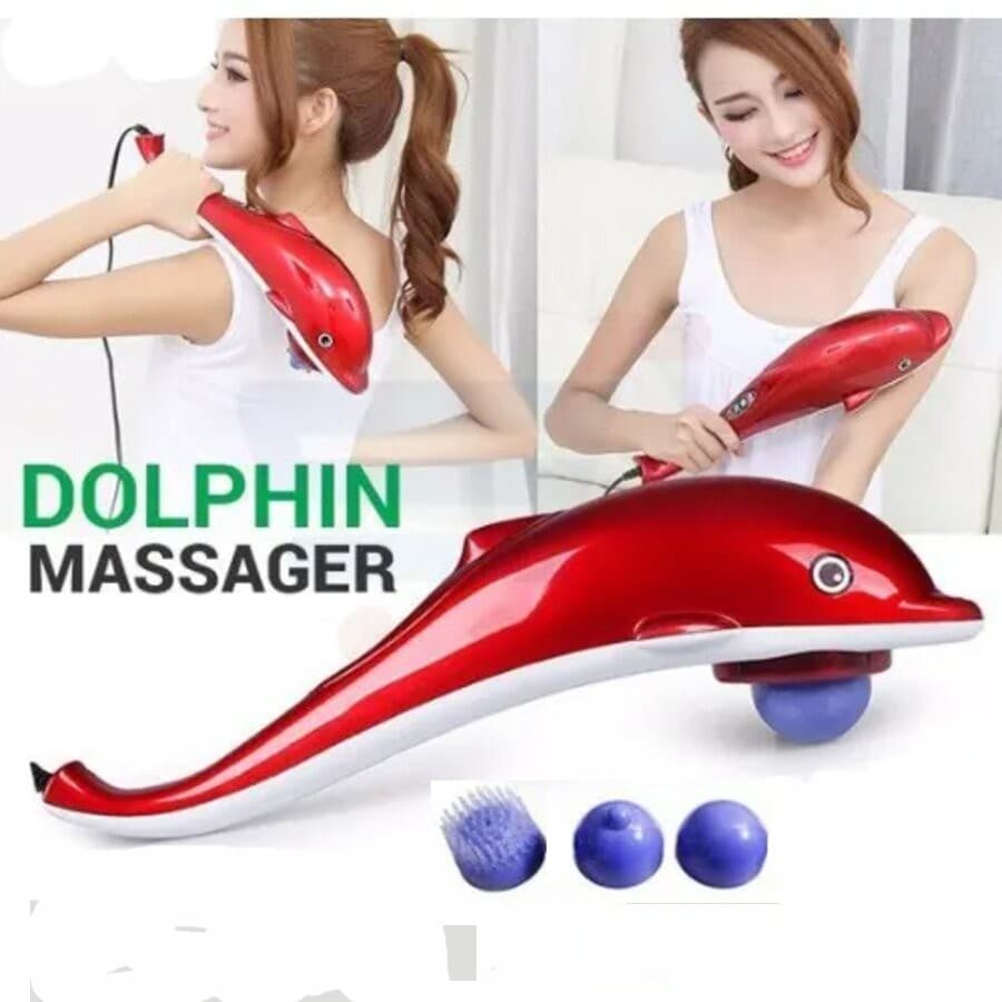 Electric Massager Dolphin Massager Fashion Massage Hammer Unisex Stick Body Massager view 1