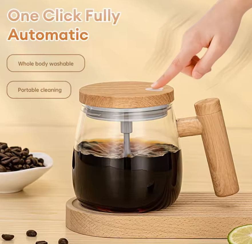 Electric Mixing Mug Electric High Speed Mixing Cup Self Stirring Mug 400ml view 2
