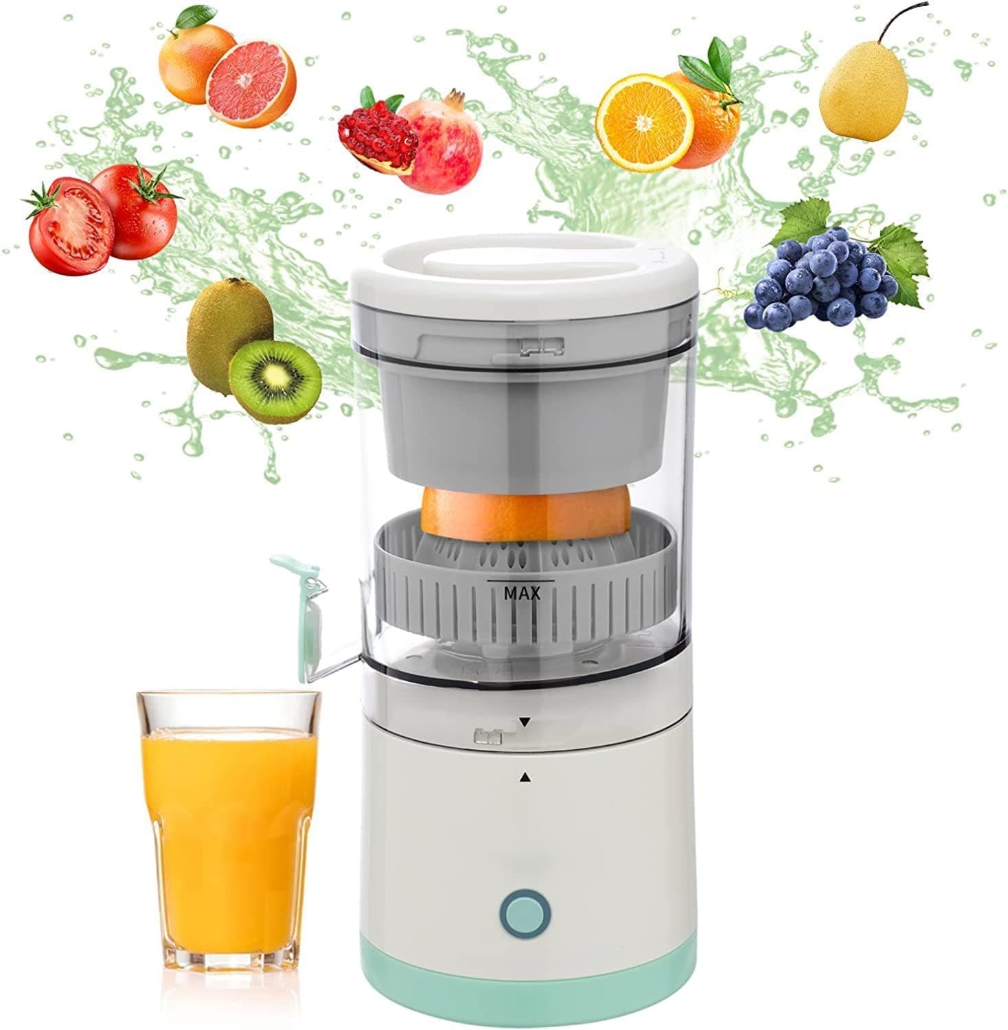 Electric Portable Citrus Juice Maker Machine With Powerful Motor And USB Charging view 1