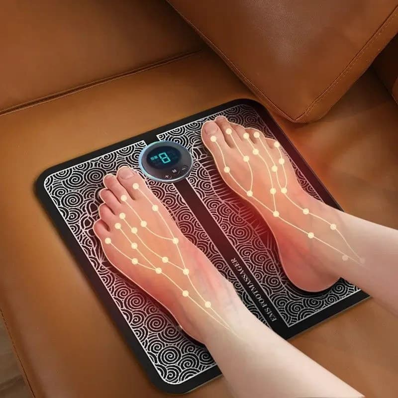 EMS Foot Massager Mat Relief Muscle Pain Relaxation Foot Pad view 1