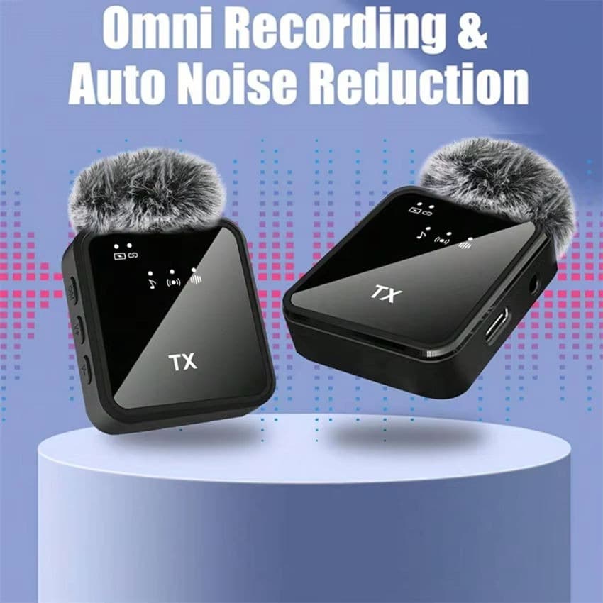 F15-2 2 In 1 Type C + iP Wireless Microphone view 3