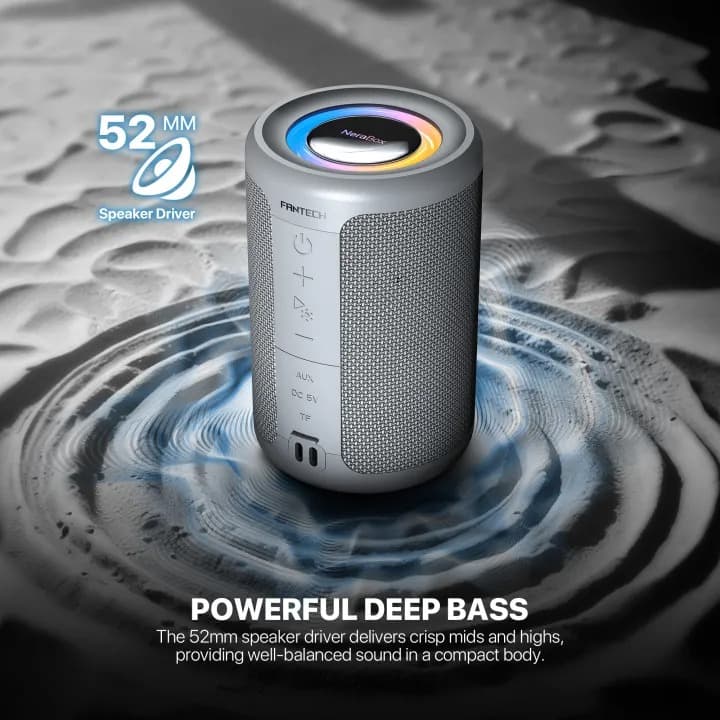Fantech BS154 Portable Bluetooth 5.4 Speaker view 5
