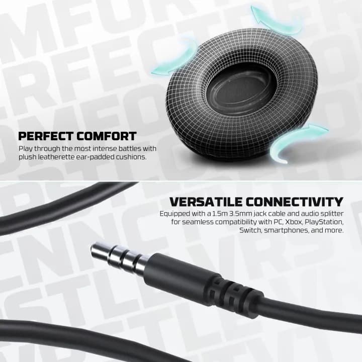 Fantech HQ56 Tone II Wired Gaming Headset view 3