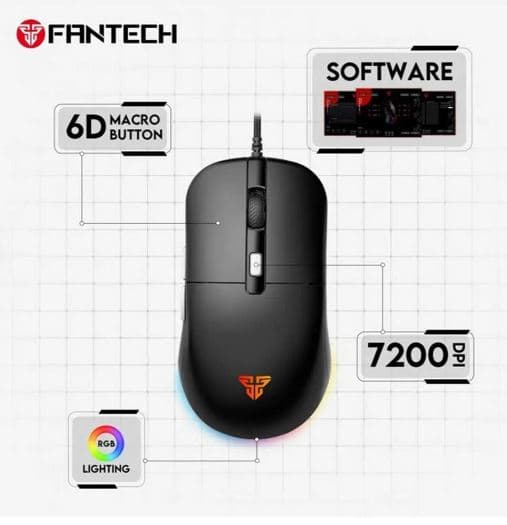 Fantech Kanata VX9 Wired Gaming Mouse view 2