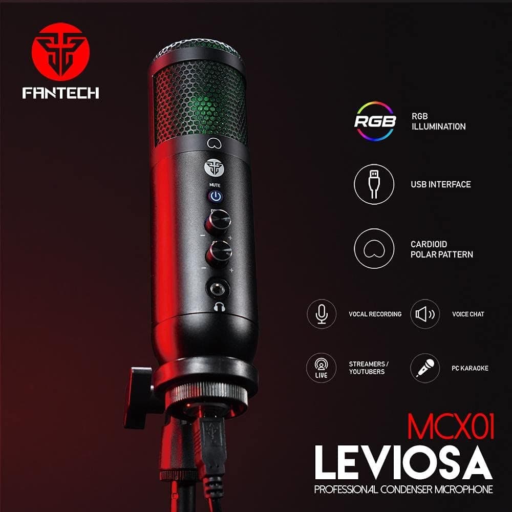 Fantech Leviosa MCX01 USB Microphone For PC view 3