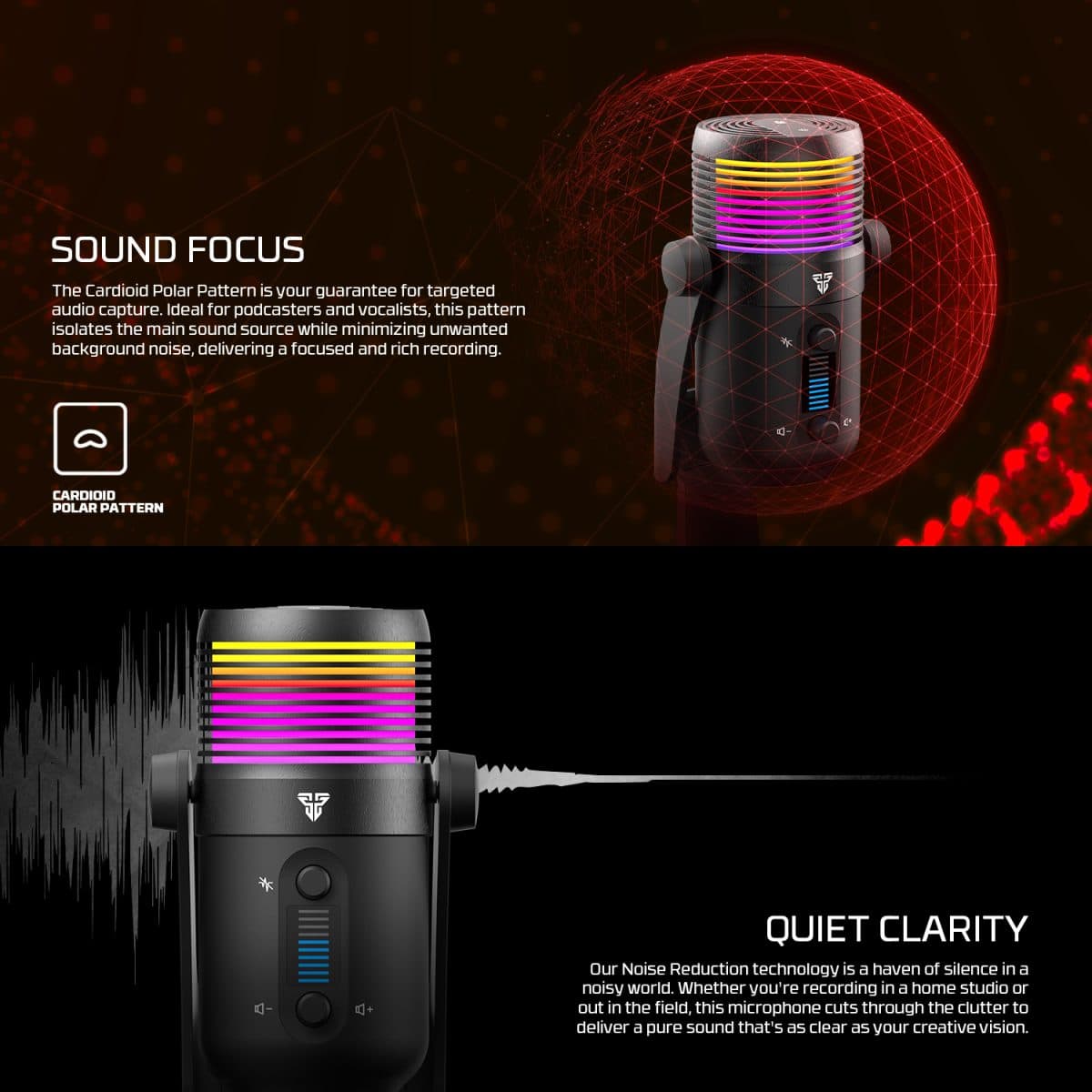 Fantech MCX03 Leviosa Max Condenser Microphone view 3