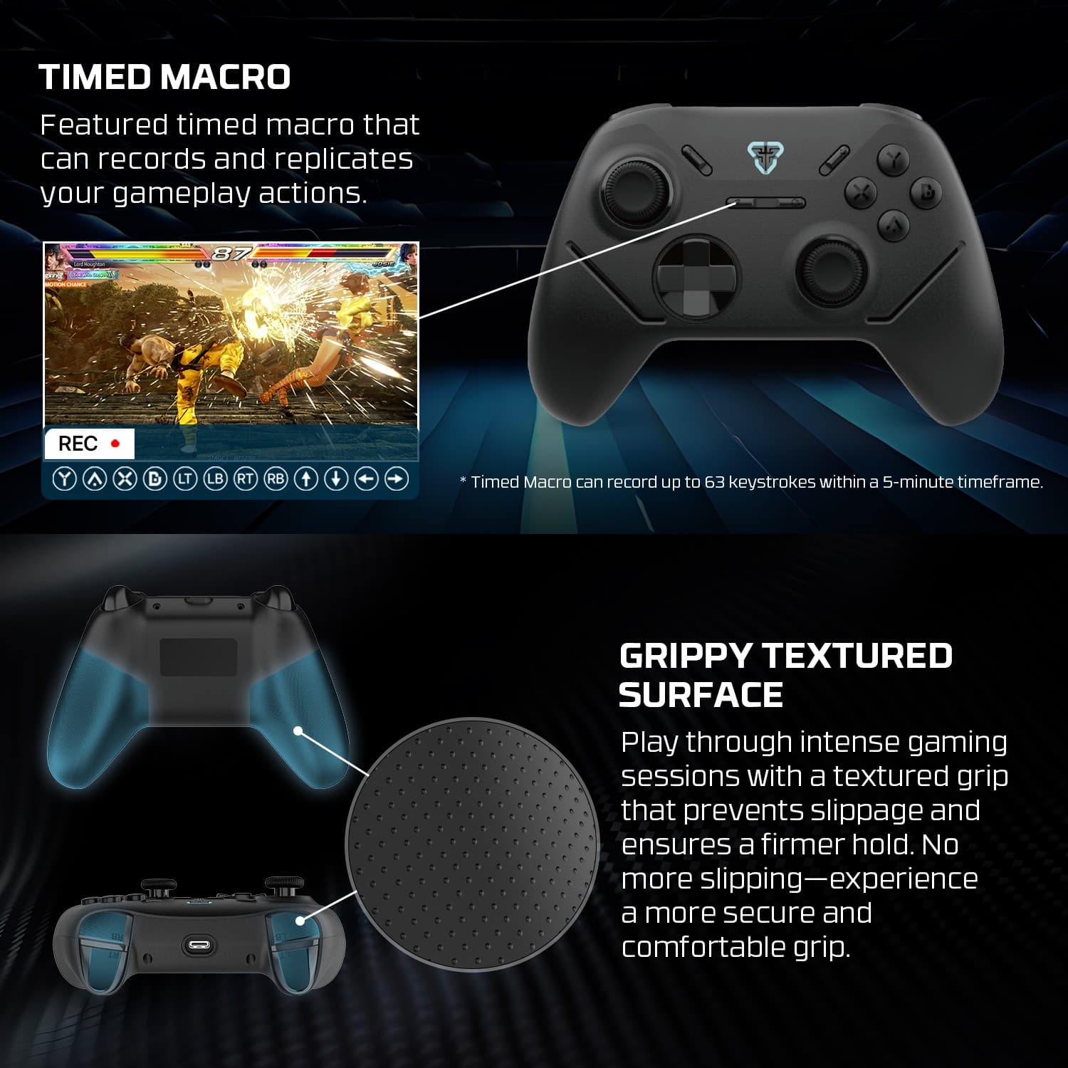 Fantech WGP13S Shooter III Multi Platform Gamepad Android PC PS Gamepad Wireless Controller Joystick view 4