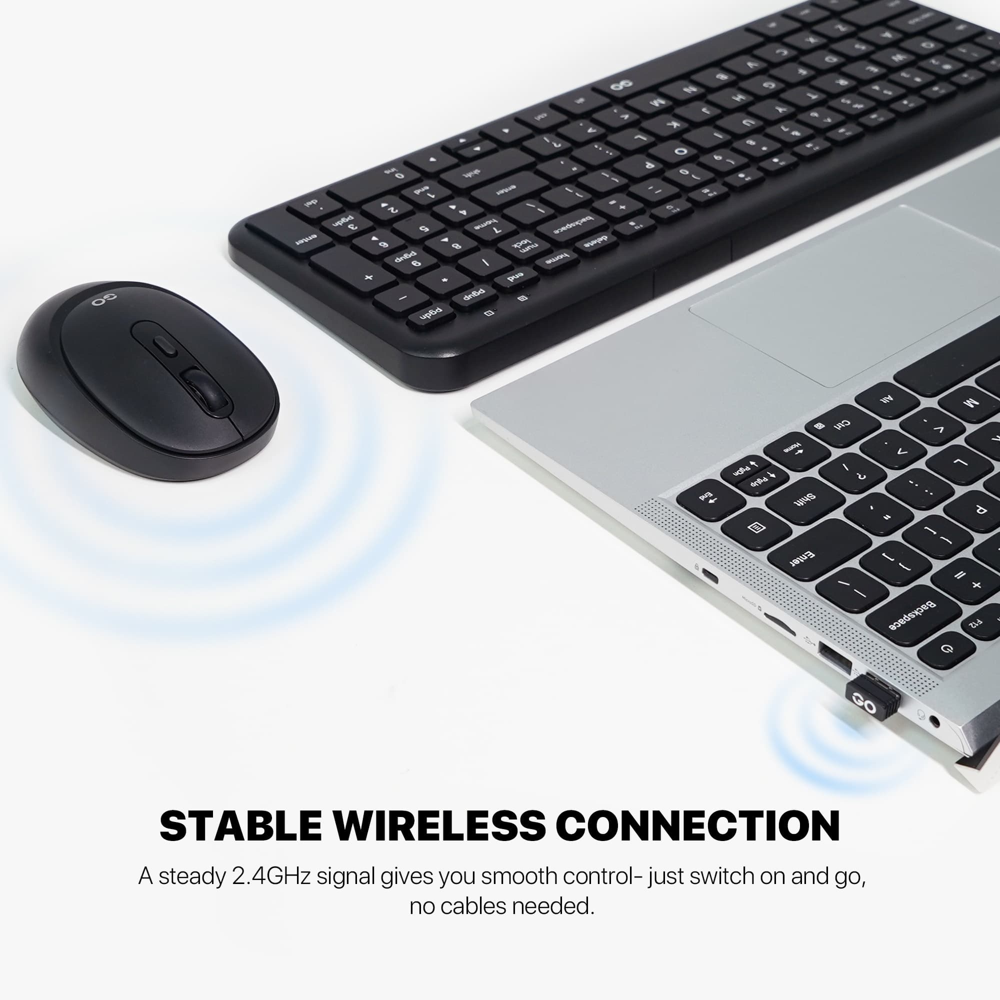 Fantech WK901 GO Wireless Keyboard Mouse Combo view 5