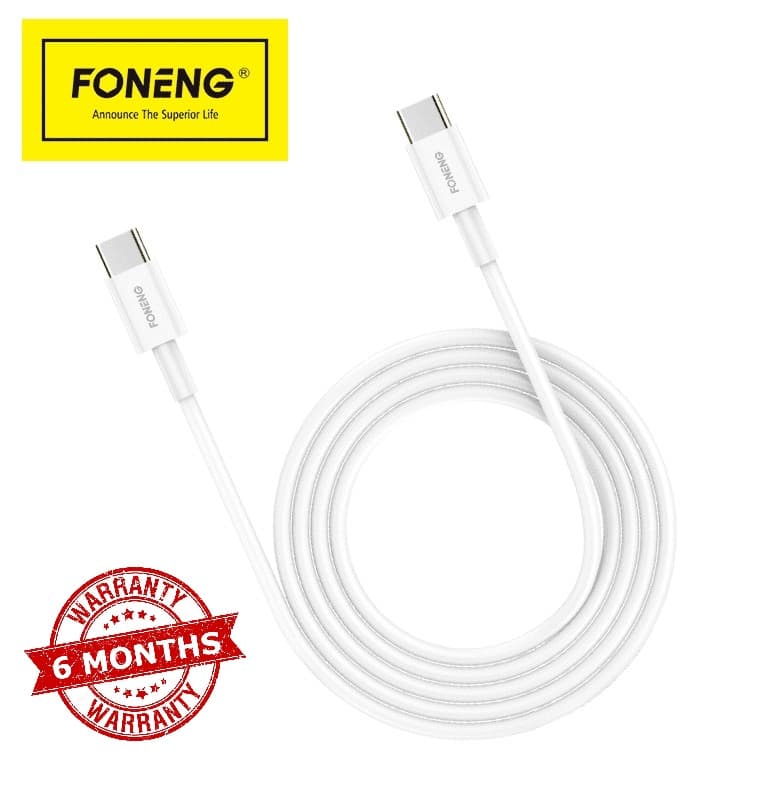 Foneng X55 60 Watt 2 Meter USB-C To USB-C Cable view 1