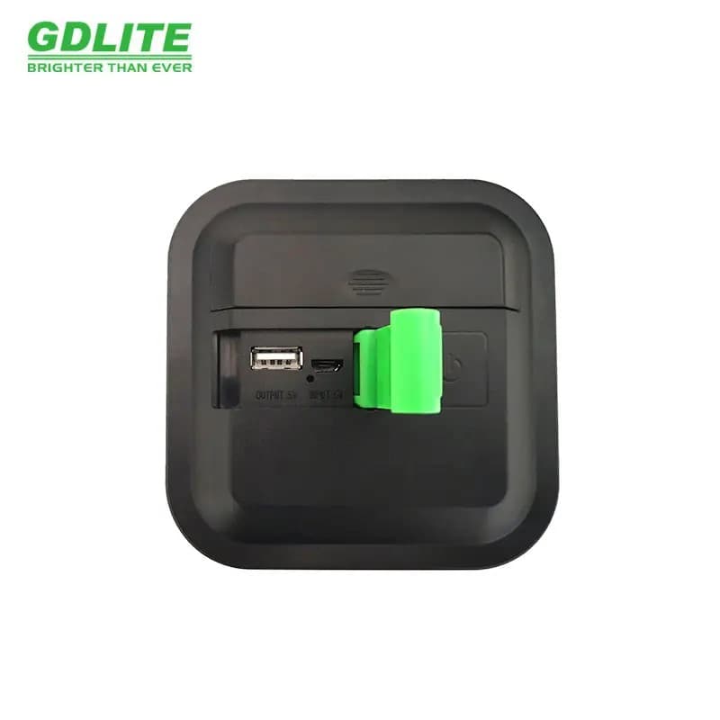 GDLITE GD30 6V 3.5W Home Solar Lighting System With 2 Pcs LED Rechargeable Light view 5