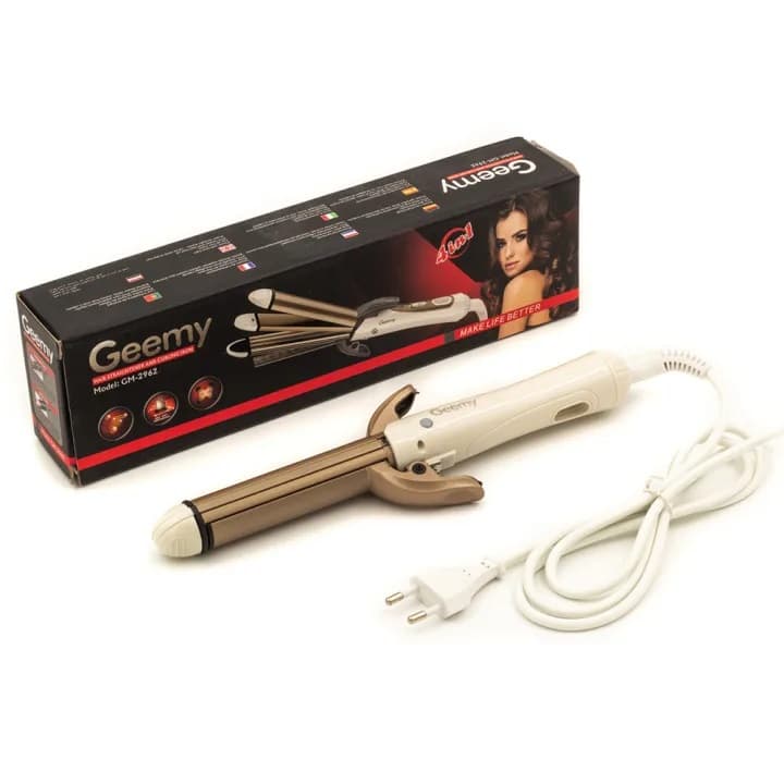 Geemy GM 2962 4In1 Professional Hair Straightener + Wave + Curler view 3