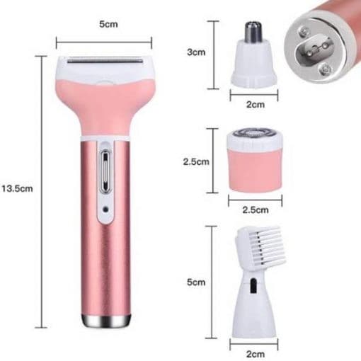 Geemy GM 3074 4 In 1 Rechargeable Nose And Hair Trimmer Kit view 2