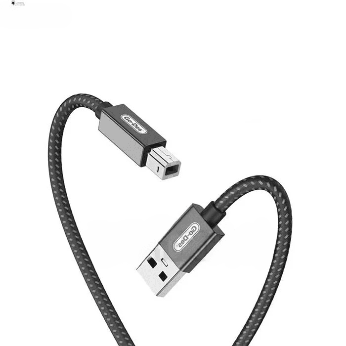 Go Des GD HM836 2 Meter Printer Cable For Epson HP Canon USB 2.0 view 1