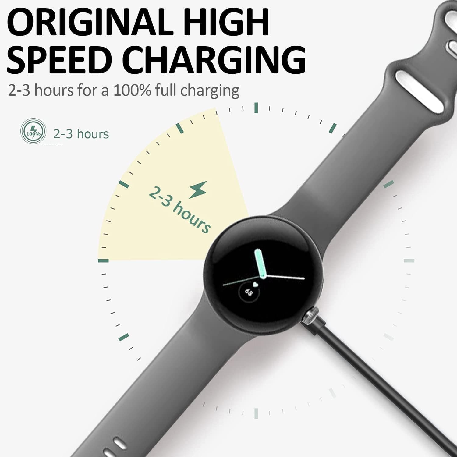 Google Pixel Watch 1 USB C Fast Magnetic Wireless Charger view 3