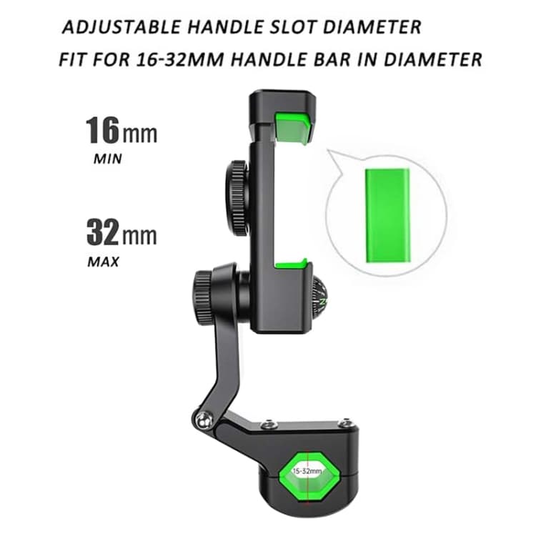GUIDER Spherical Compass Motorcycle Mobile Phone Holder view 4