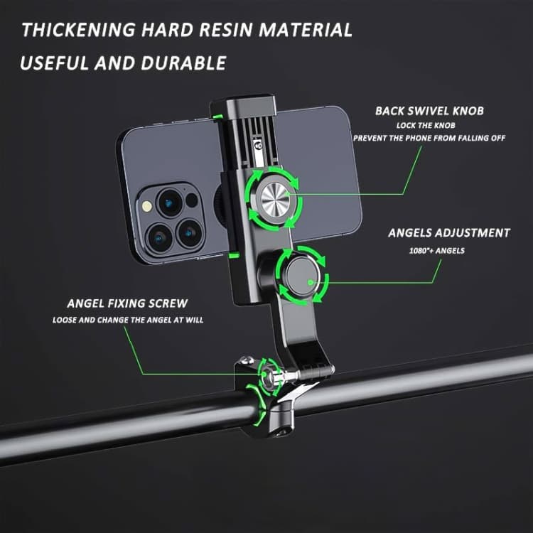 GUIDER Spherical Compass Motorcycle Mobile Phone Holder view 3