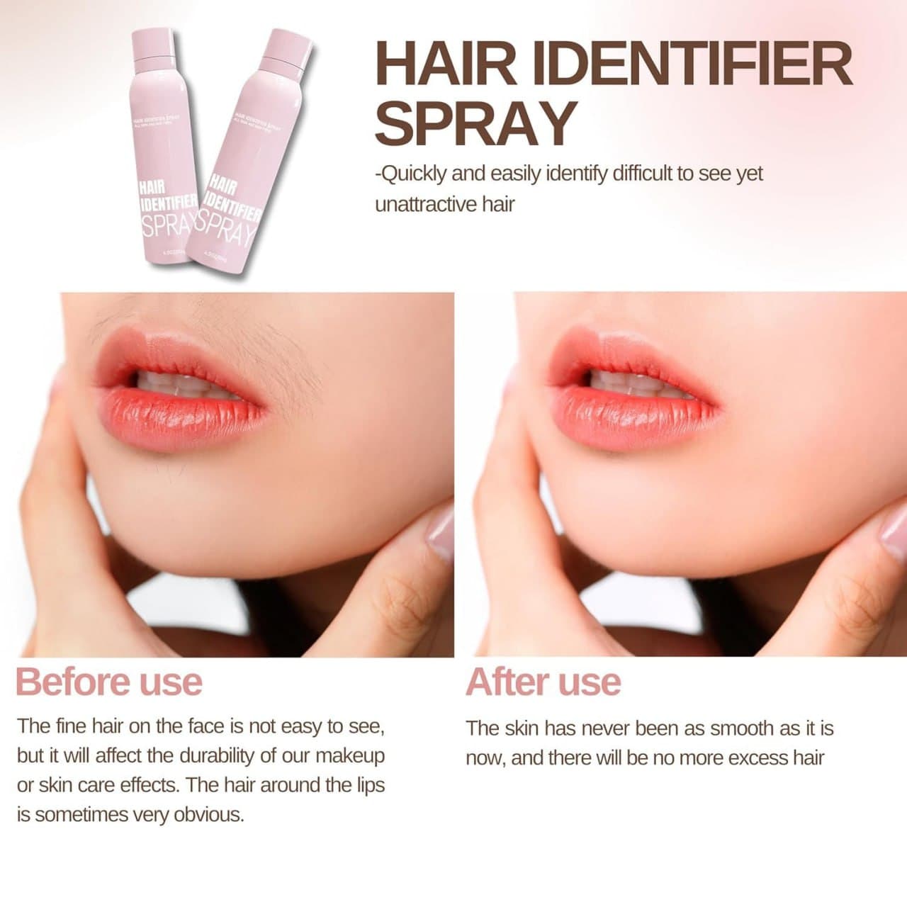 Hair Identifier Spray For Face Shaving view 4