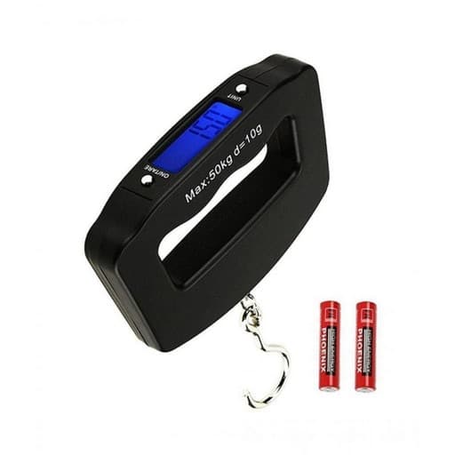 Handheld Digital Luggage Scale With Grip For Travel Portable Electronic Weighing Suitcase And Bag view 3