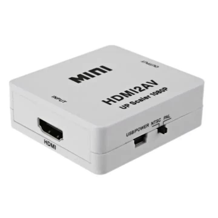 HDMI To AV Converter 1080p With 5V Usb Power RCA Video & LR Audio Out view 4