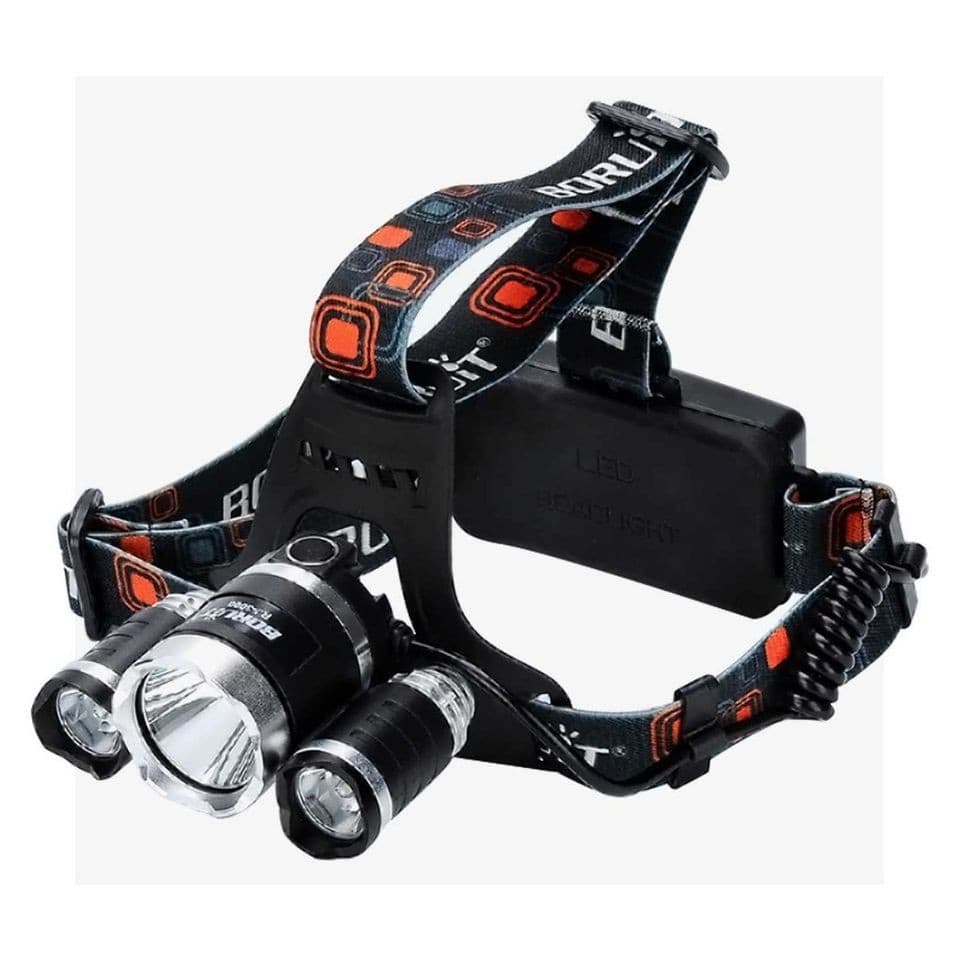 High Power Led Headlamp 5000LM 3x XML T6 LED view 1