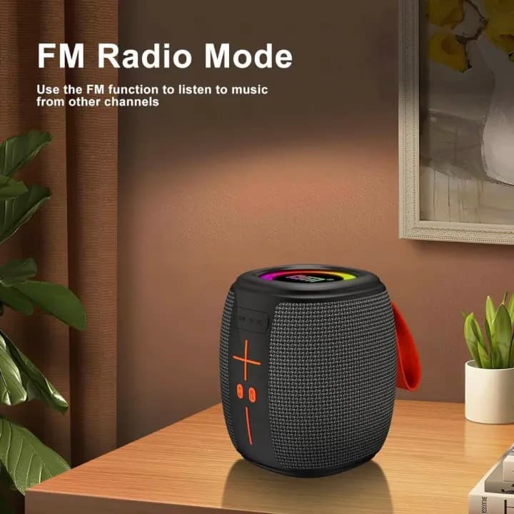 HM-805 Portable Bluetooth 5.3 Speaker with RGB Lights & IPX4 Waterproofing view 5