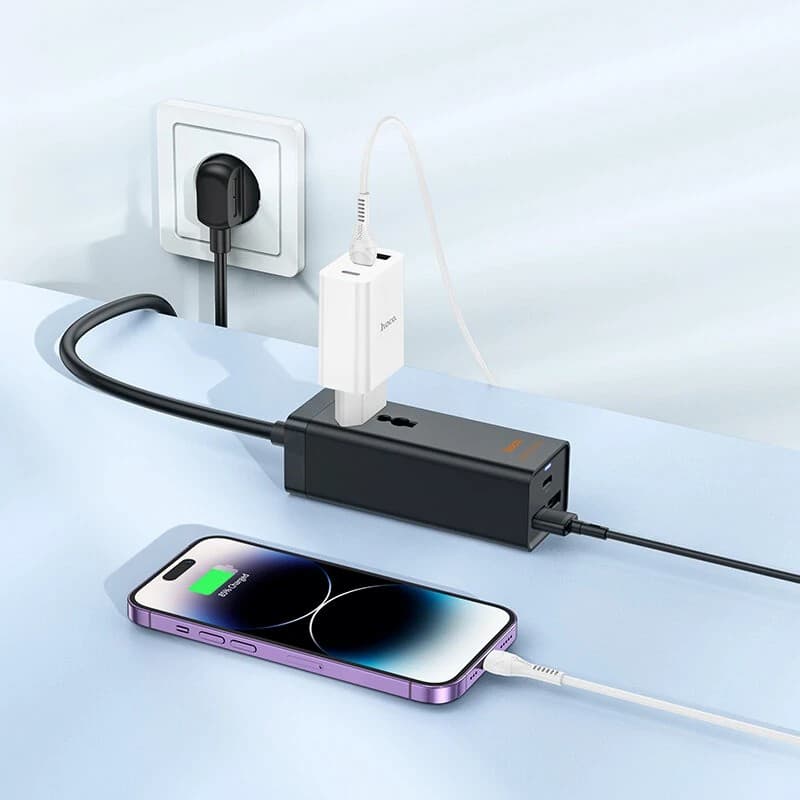 Hoco AC9A 30W 4 Port USB PD Fast Charger view 2