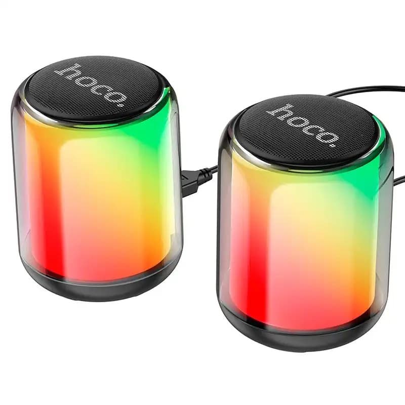 Hoco BS56 Wireless And Wired Colorful Speaker view 1