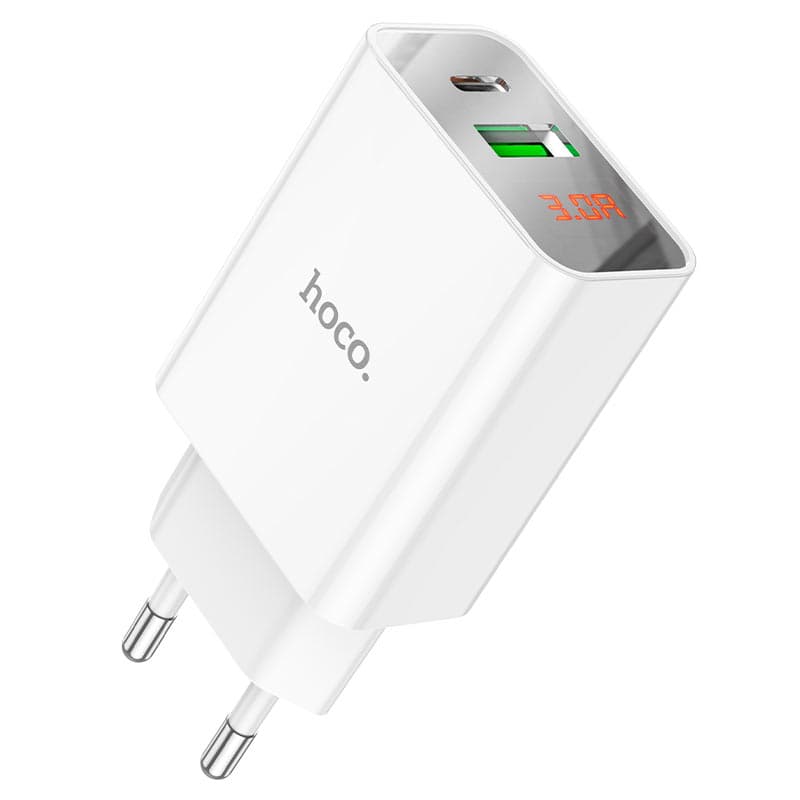 Hoco C100A Wall Charger PD20W + QC3.0 view 1