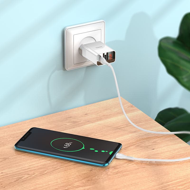 Hoco C100A Wall Charger PD20W + QC3.0 view 3