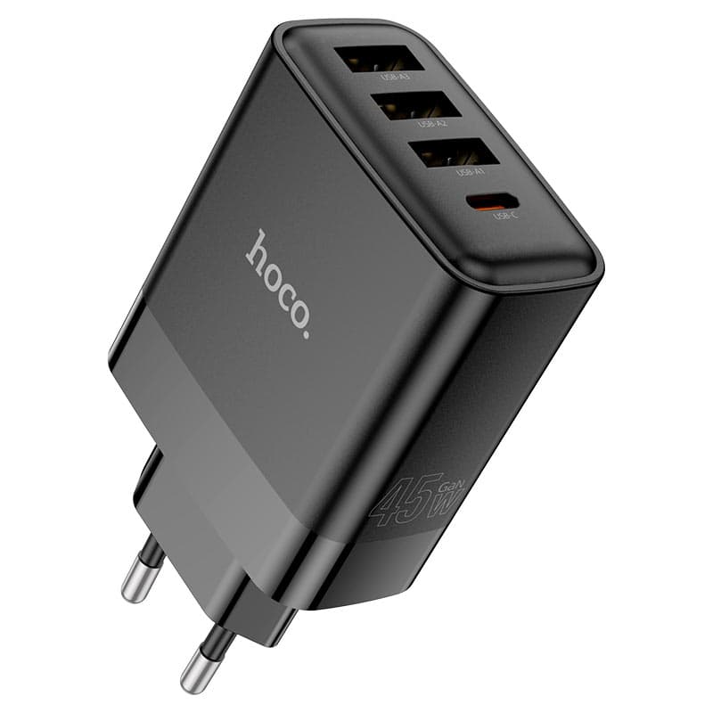 Hoco C127A PD 45Watt Wall Charger view 1