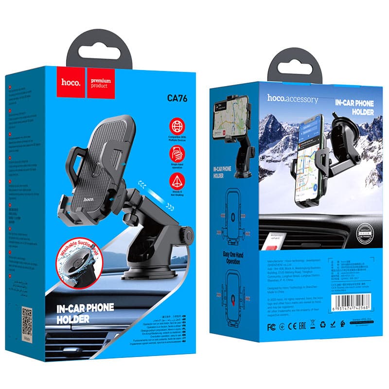 Hoco CA76 Car Phone Holder For Dashboard view 5