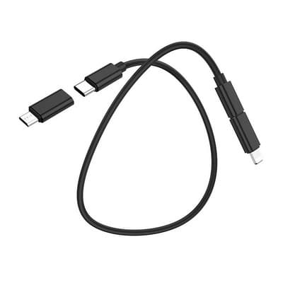 Hoco Cable 6-In-1 “U86 Treasure” Charging Data Sync With Storage Case view 5