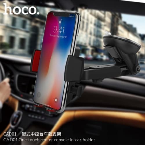 Hoco CAD01 Easy-Lock Mount Car Phone Holder view 4