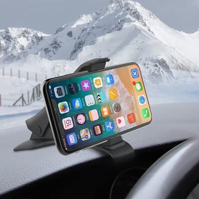 Hoco Car Holder “CA50” In Car Sashboard Clip Mount view 1