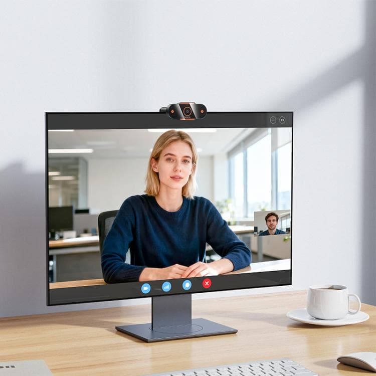 Hoco D101 720P 1MP USB-A Port Computer HD Camera With Noise Reduction Mic view 5