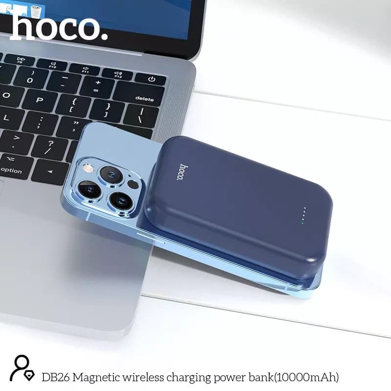 Hoco DB26 10000mAh Portable Fast Charging Magnetic Wireless Charging Power Bank view 2