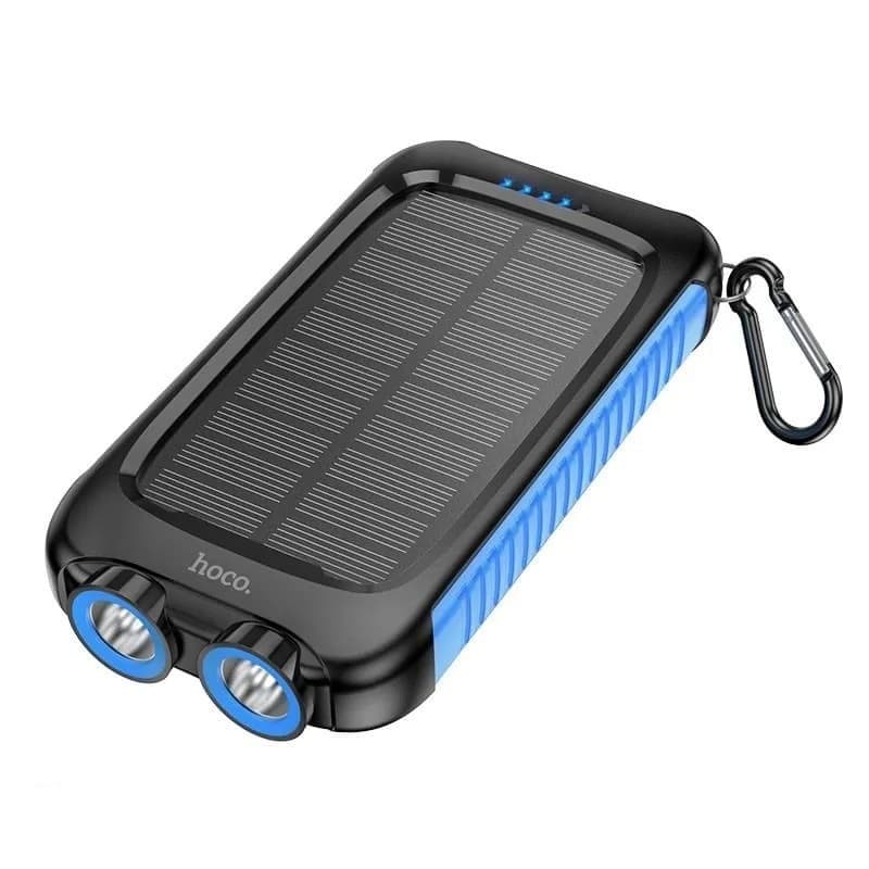Hoco DB51 8000mAh Solar Powerbank With Flashlight view 1