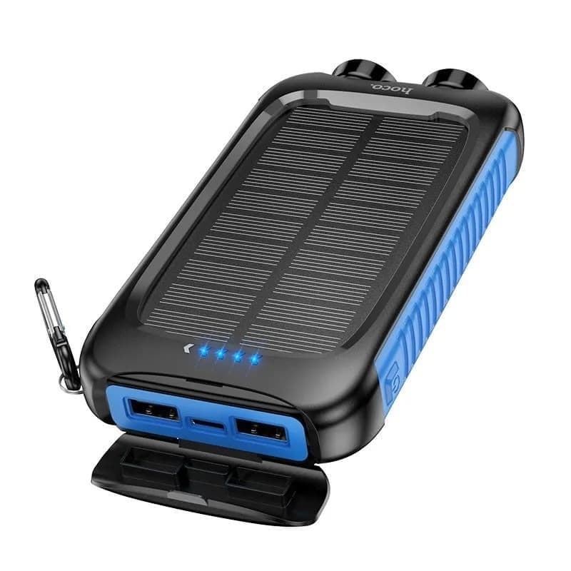 Hoco DB51 8000mAh Solar Powerbank With Flashlight view 4