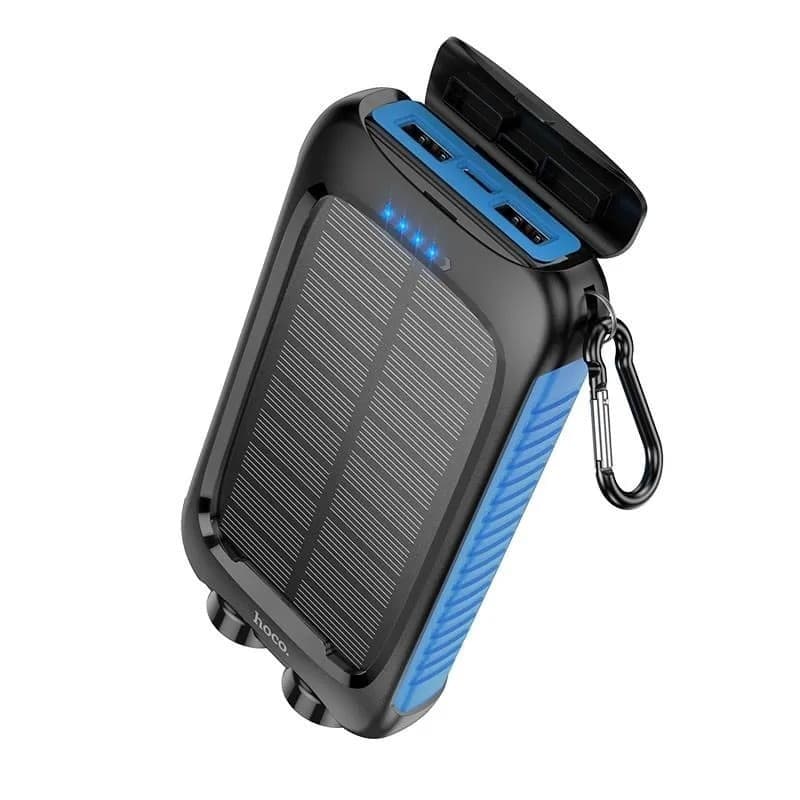 Hoco DB51 8000mAh Solar Powerbank With Flashlight view 2