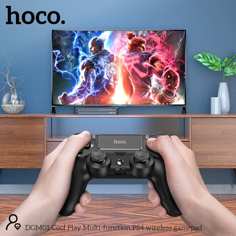 HOCO DGM01 Multifunctional Playstation 4 Controller PS4 Wireless Gamepad view 6