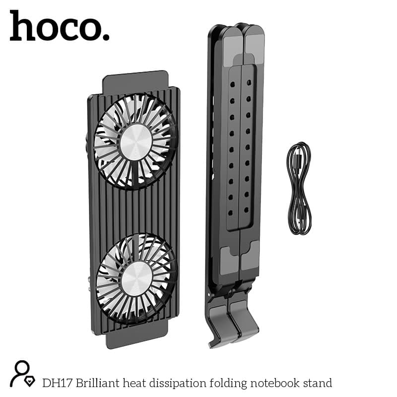 Hoco DH17 Folding Laptop Cooler Stand view 2