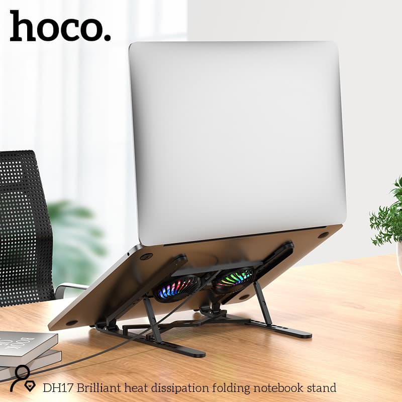Hoco DH17 Folding Laptop Cooler Stand view 3