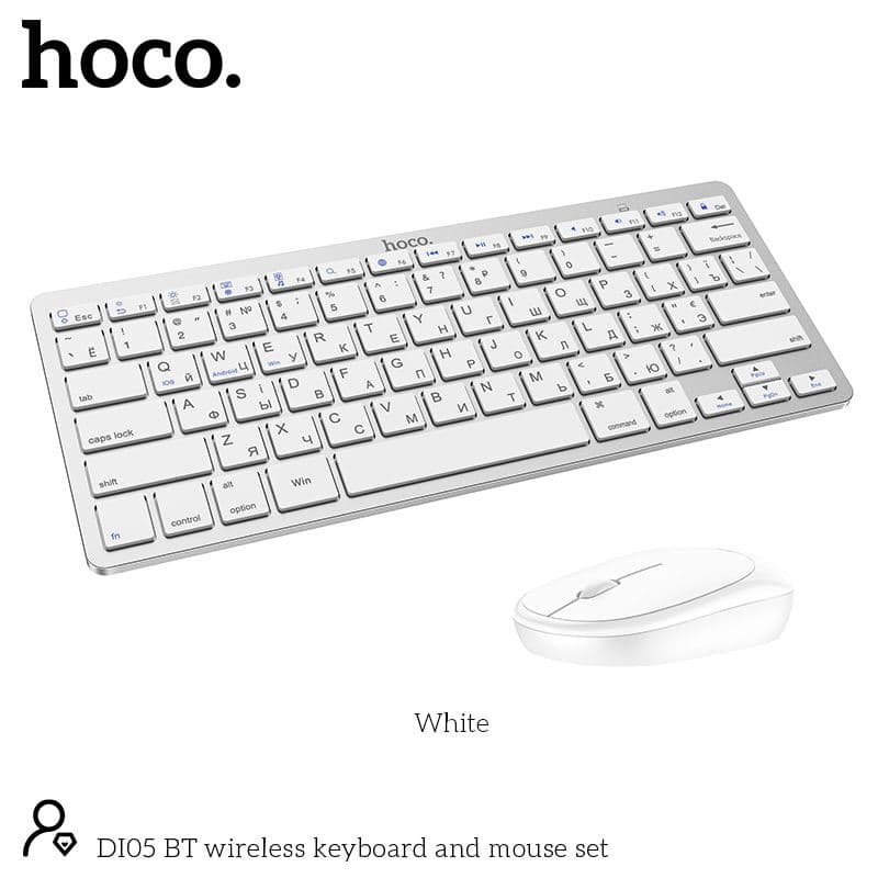 HOCO DI05 Bluetooth Keyboard And Mouse Set view 3