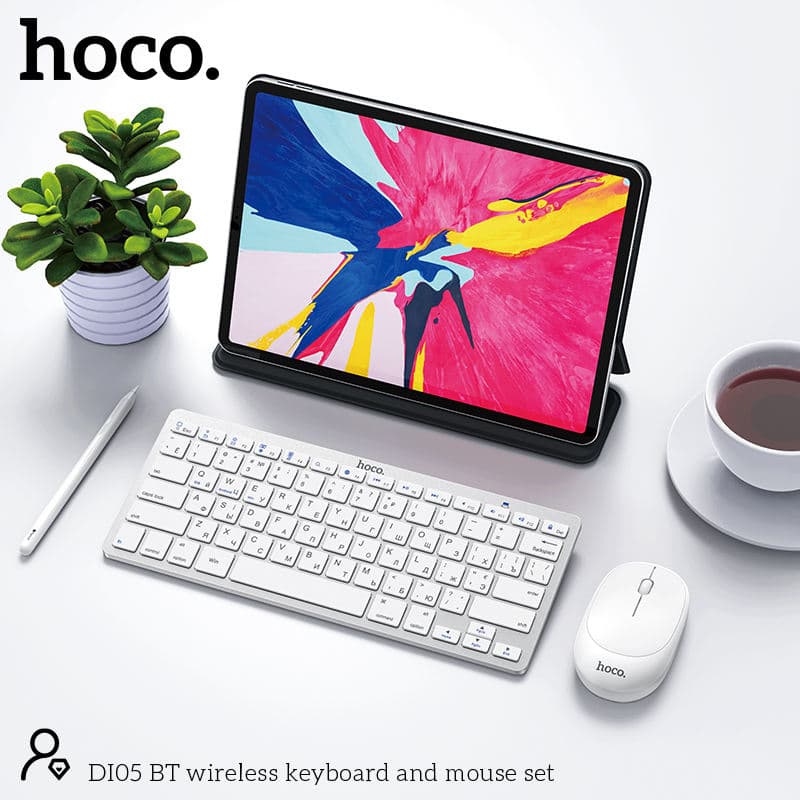 HOCO DI05 Bluetooth Keyboard And Mouse Set view 5