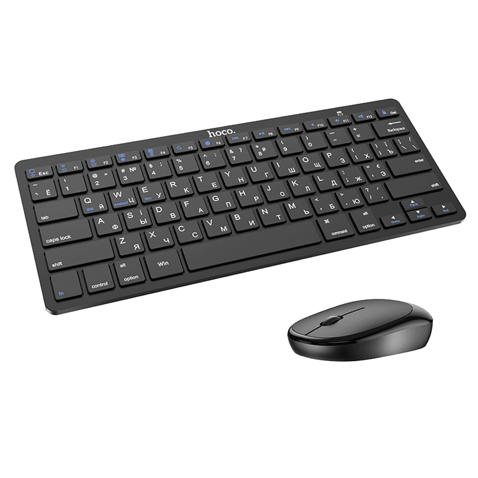 HOCO DI05 Bluetooth Keyboard And Mouse Set view 1